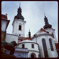 Photo taken at Strahov Monastery by Gurjeet S. on 2/18/2013