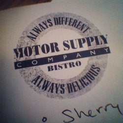 Motor Supply Co. Bistro corkage fee 
