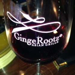 GingeRootz Asian Grille corkage fee 