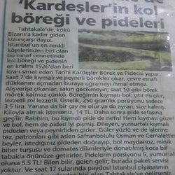 Tarıhı Kardesler Börekcisi Tahtakale