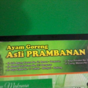 Ayam Goreng Asli Prambanan