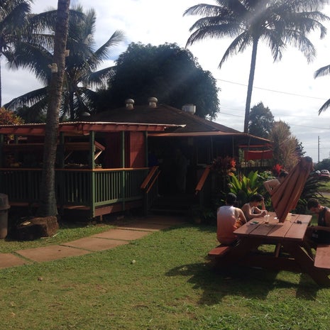 Moloa'a Sunrise Fruit Stand