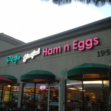 Peg's Glorified Ham n' Eggs