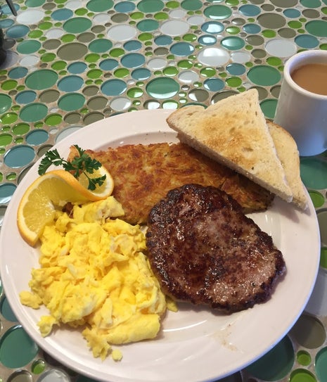 Peg's Glorified Ham n' Eggs