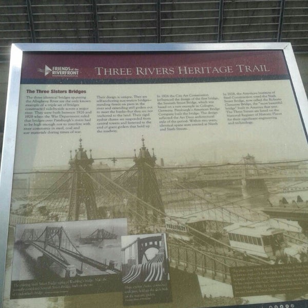 Three Rivers Heritage Trail - North Side - Northshore - Pittsburgh, PA