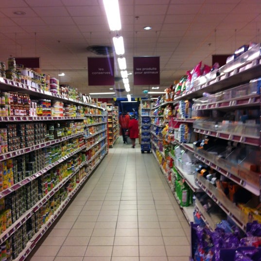 Monoprix Supermarket in Paris