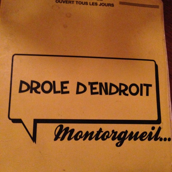 Drole dendroit pour une rencontre