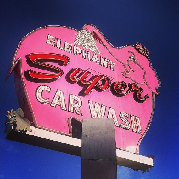 Pink elephant car wash coupon tacoma