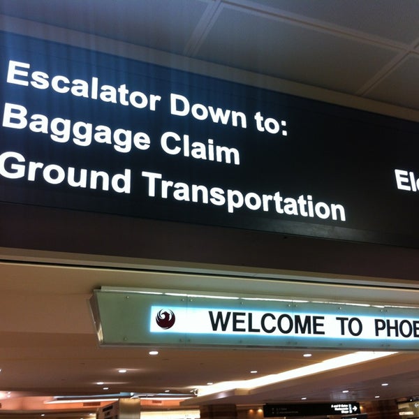 Baggage Claim Sky Harbor PHX Airport