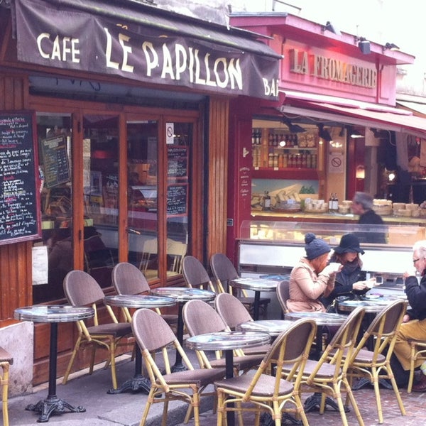 Cafe Le Papillon Restaurant Paris Cafe Le Papillon Restaurant Paris