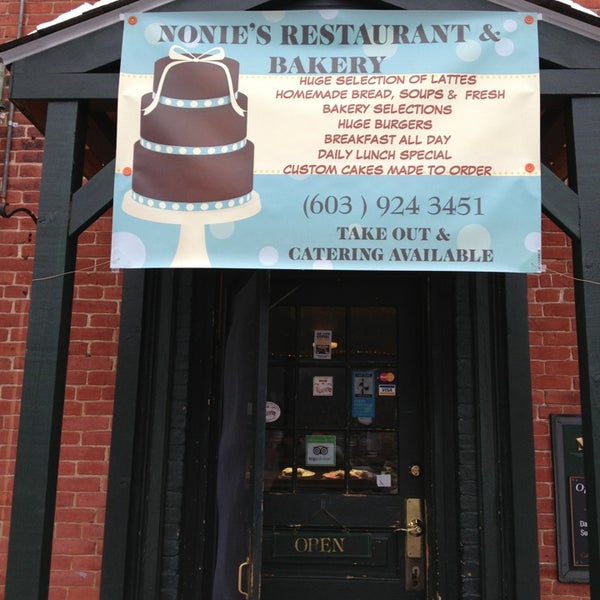 Nonies Restaurant & Bakery American Restaurant in Peterborough