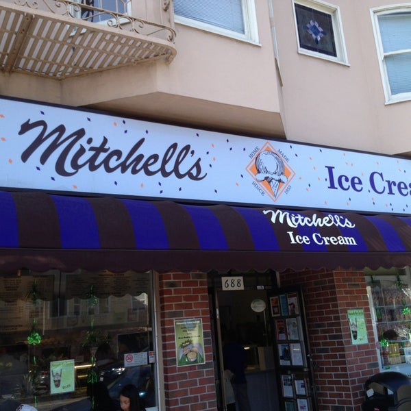 Mitchell's Ice Cream Ice Cream Shop in Noe Valley