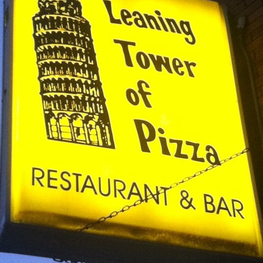 leaning tower of pizza sherman oaks menu