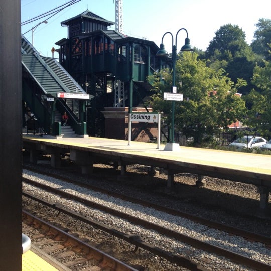 Metro North Ossining Train Station Train Station in Ossining