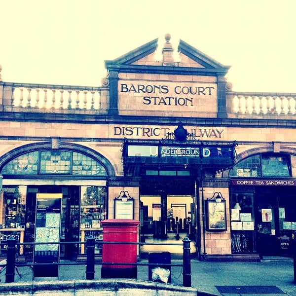 Barons Court London Underground Station Hammersmith and Fulham 15