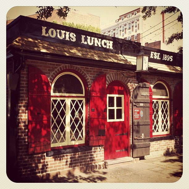 Louis&#39; Lunch at 263 Crown St New Haven, CT - The Daily Meal
