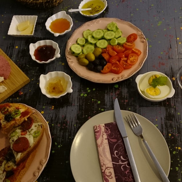 kahvaltı fotoğrafı