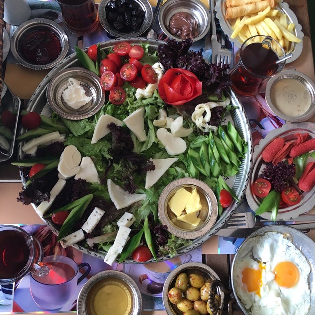 kahvaltı fotoğrafı