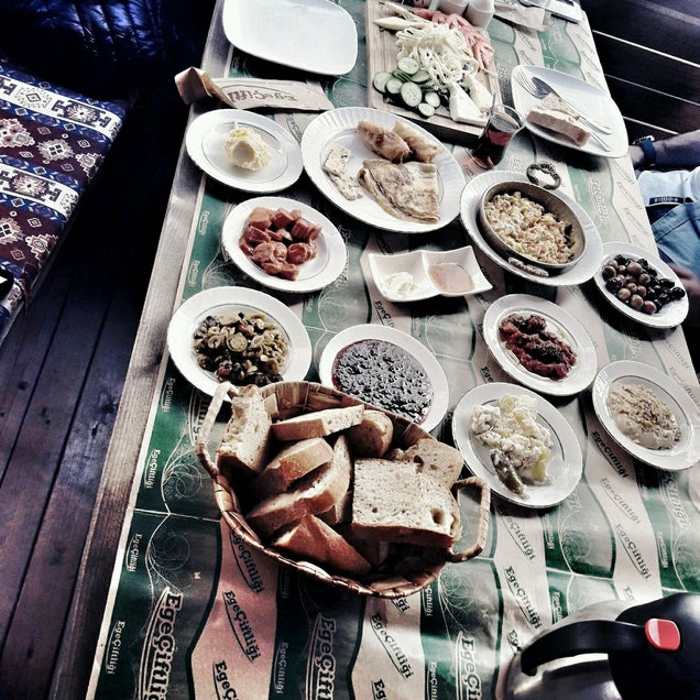 kahvaltı fotoğrafı