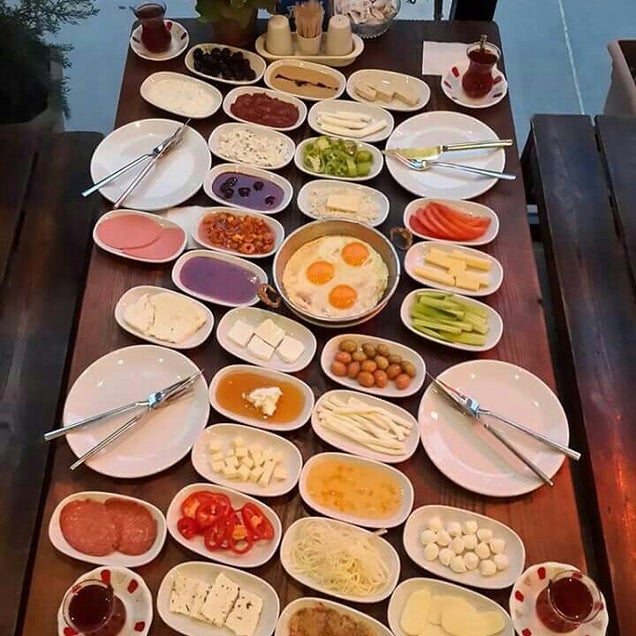 kahvaltı fotoğrafı