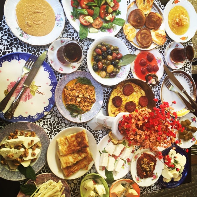 kahvaltı fotoğrafı