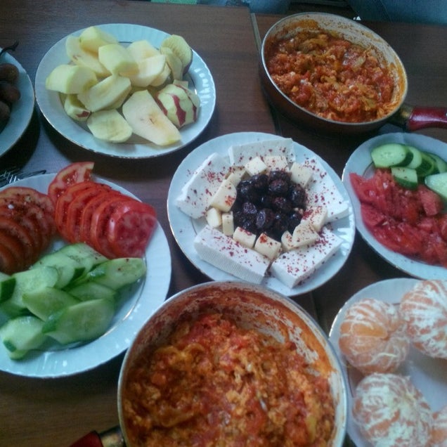 kahvaltı fotoğrafı
