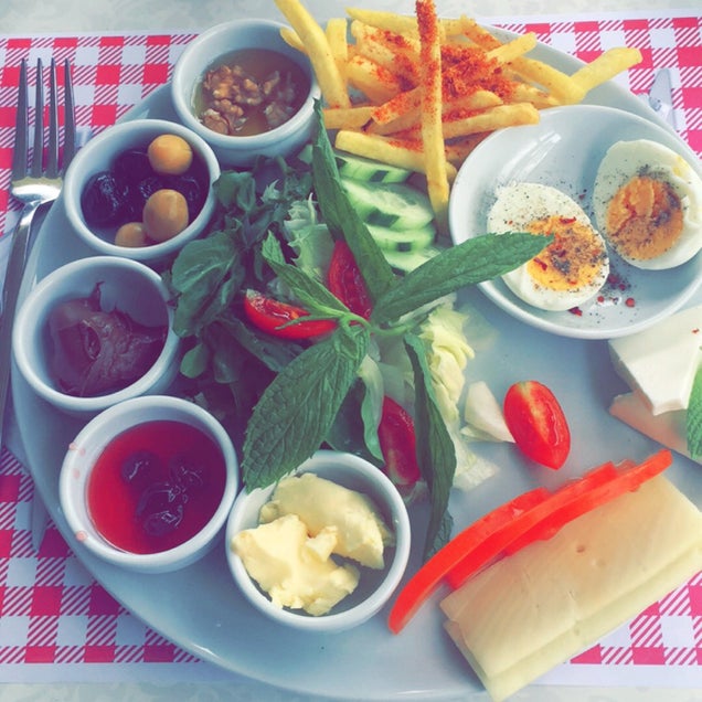 kahvaltı fotoğrafı