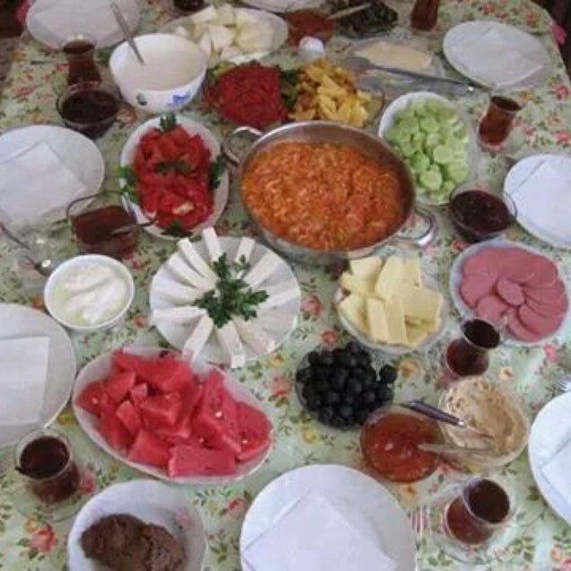 kahvaltı fotoğrafı