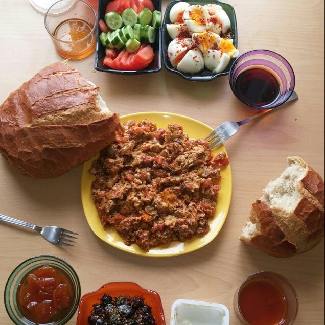 kahvaltı fotoğrafı