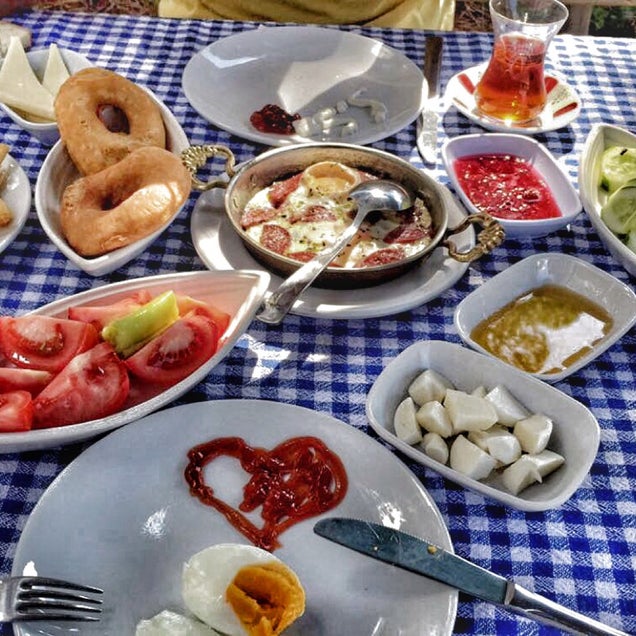 kahvaltı fotoğrafı