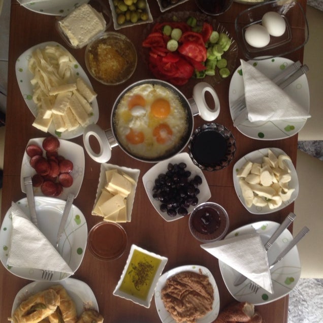 kahvaltı fotoğrafı