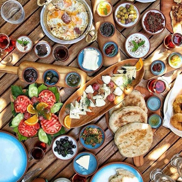kahvaltı fotoğrafı