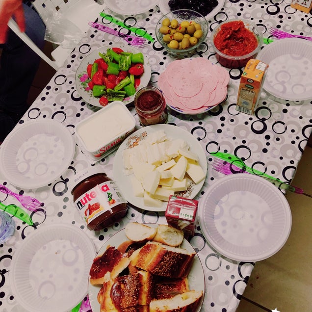 kahvaltı fotoğrafı
