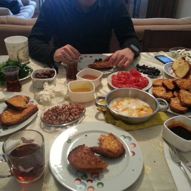 kahvaltı fotoğrafı