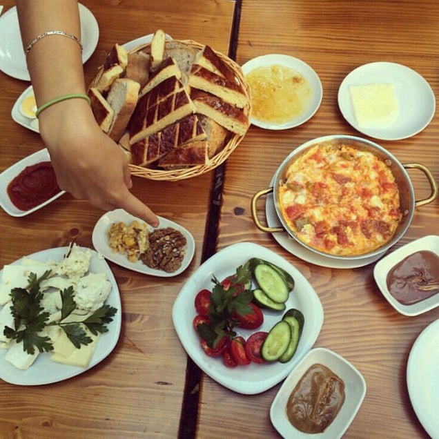 kahvaltı fotoğrafı