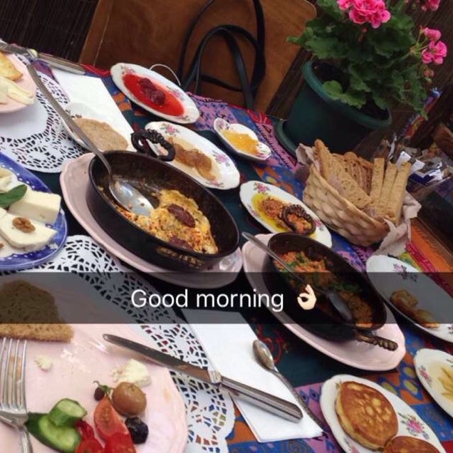 kahvaltı fotoğrafı