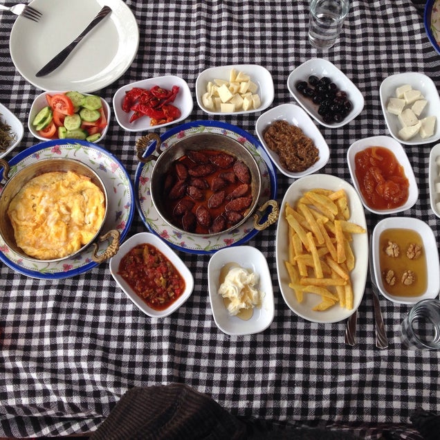 kahvaltı fotoğrafı