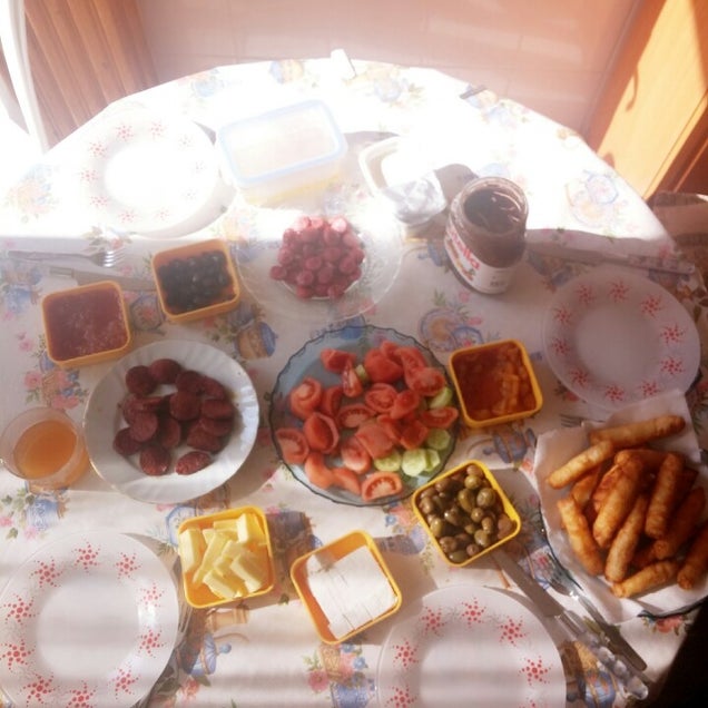 kahvaltı fotoğrafı