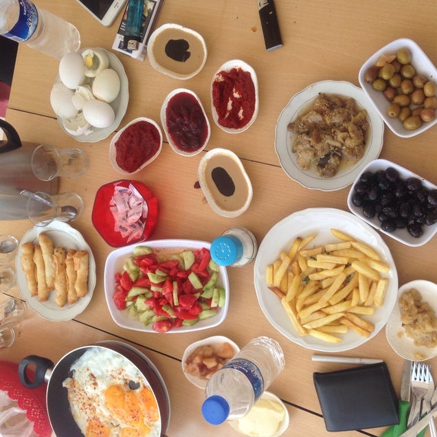 kahvaltı fotoğrafı