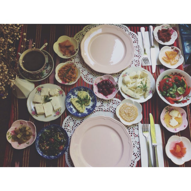 kahvaltı fotoğrafı