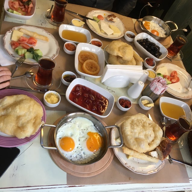 kahvaltı fotoğrafı