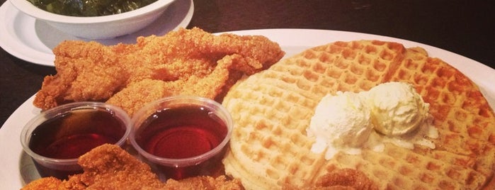 Chicago's Home Of Chicken & Waffles is one of The 15 Best Southern and Soul Food Restaurants in Chicago.