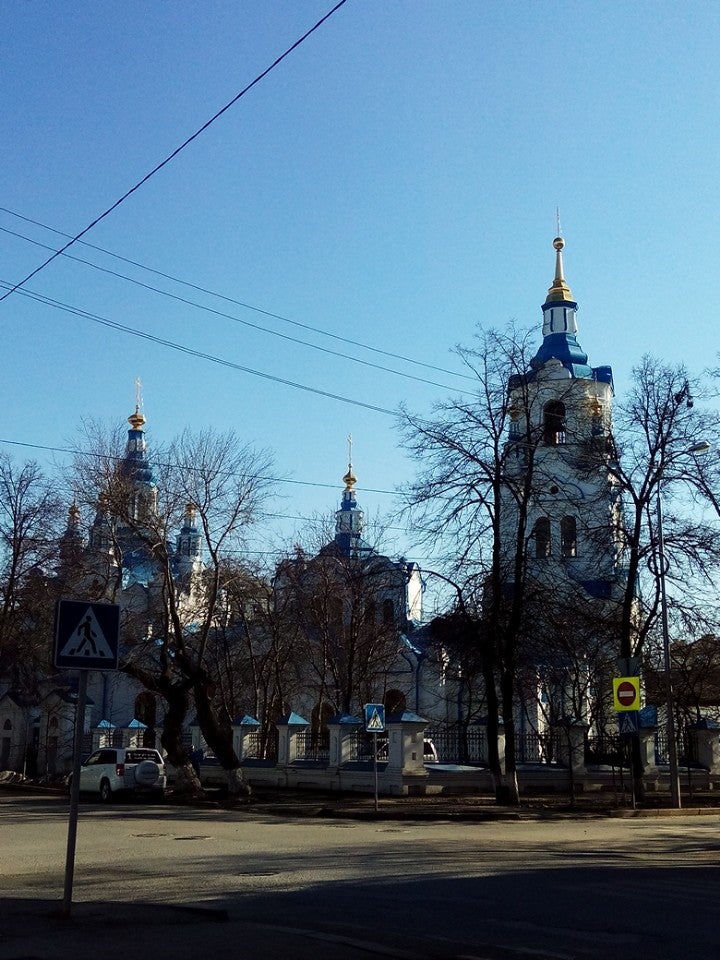 Знаменский кафедральный собор Тюмень на английском