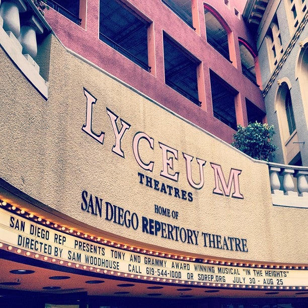the lyceum stage san diego tickets schedule seating lyceum theatre san diego seating chart