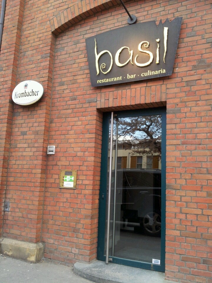 Speisekarte von Restaurant Basil in Hannover
