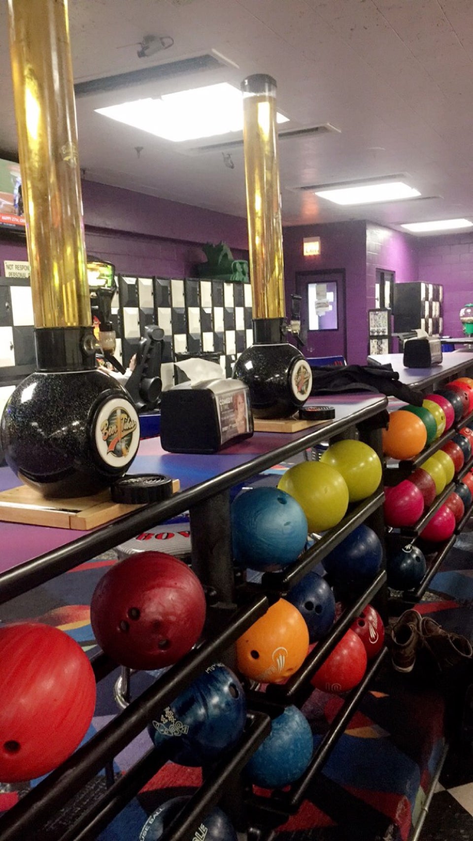 bowling beer tower